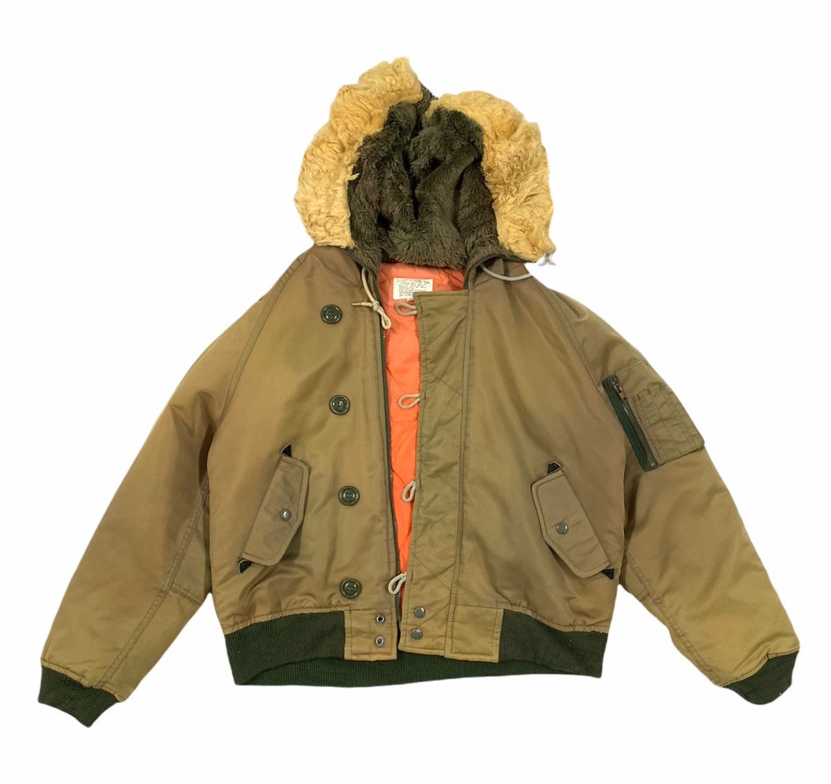 Buzz Rickson's × Japanese Brand 🎌 Vintage Bomber Fishtail Eskimo Jacket Size US M / EU 48-50 / 2 - 5 Thumbnail
