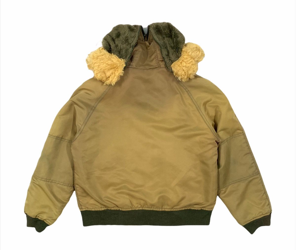 Buzz Rickson's × Japanese Brand 🎌 Vintage Bomber Fishtail Eskimo Jacket Size US M / EU 48-50 / 2 - 2 Thumbnail