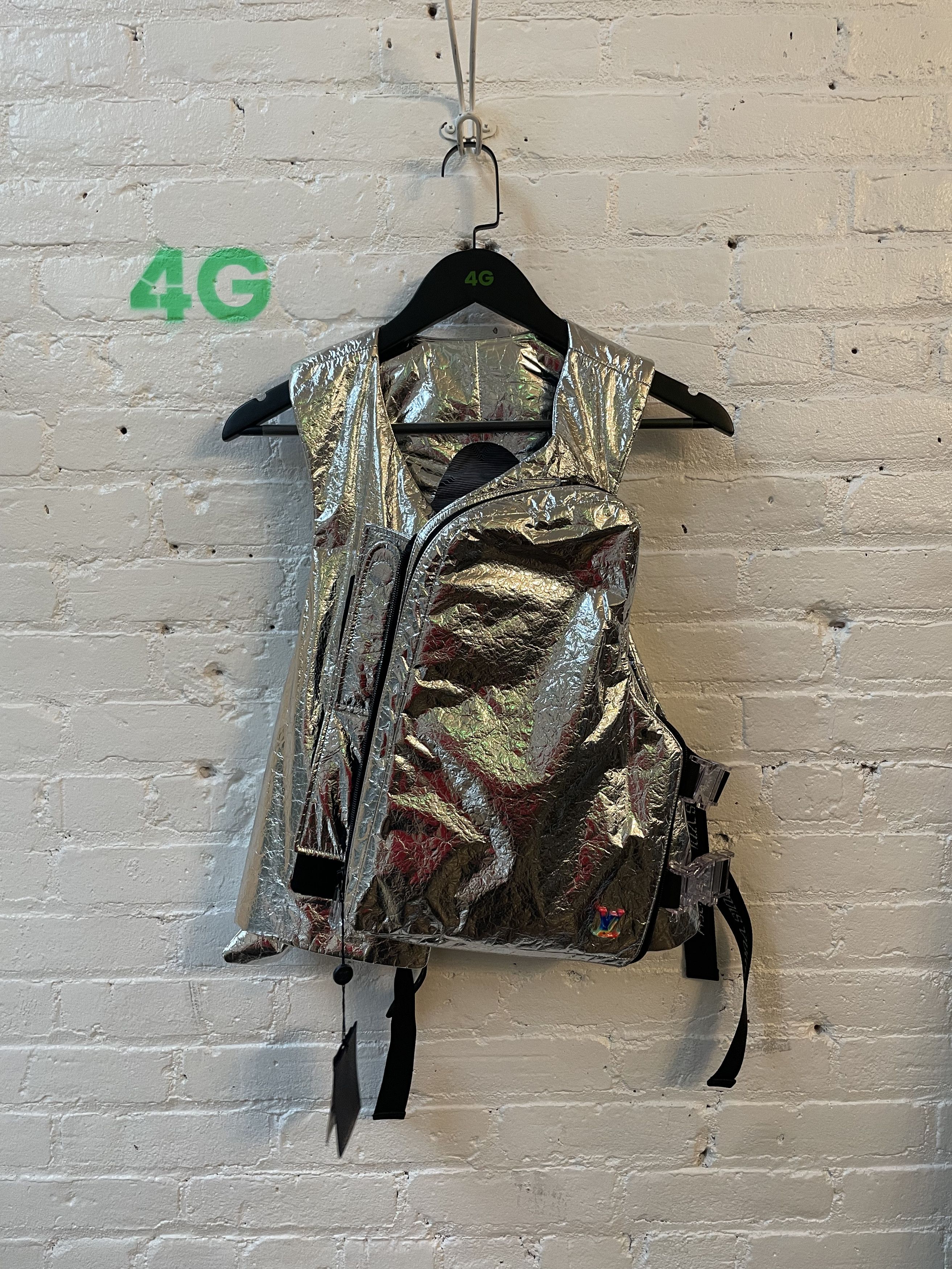 RARE Virgil Abloh Louis Vuitton MID LAYER HARNESSES in Silver