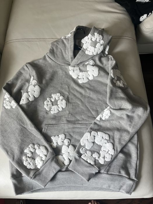 DENIM TEARS Denim Tear Grey Hoodie | Grailed