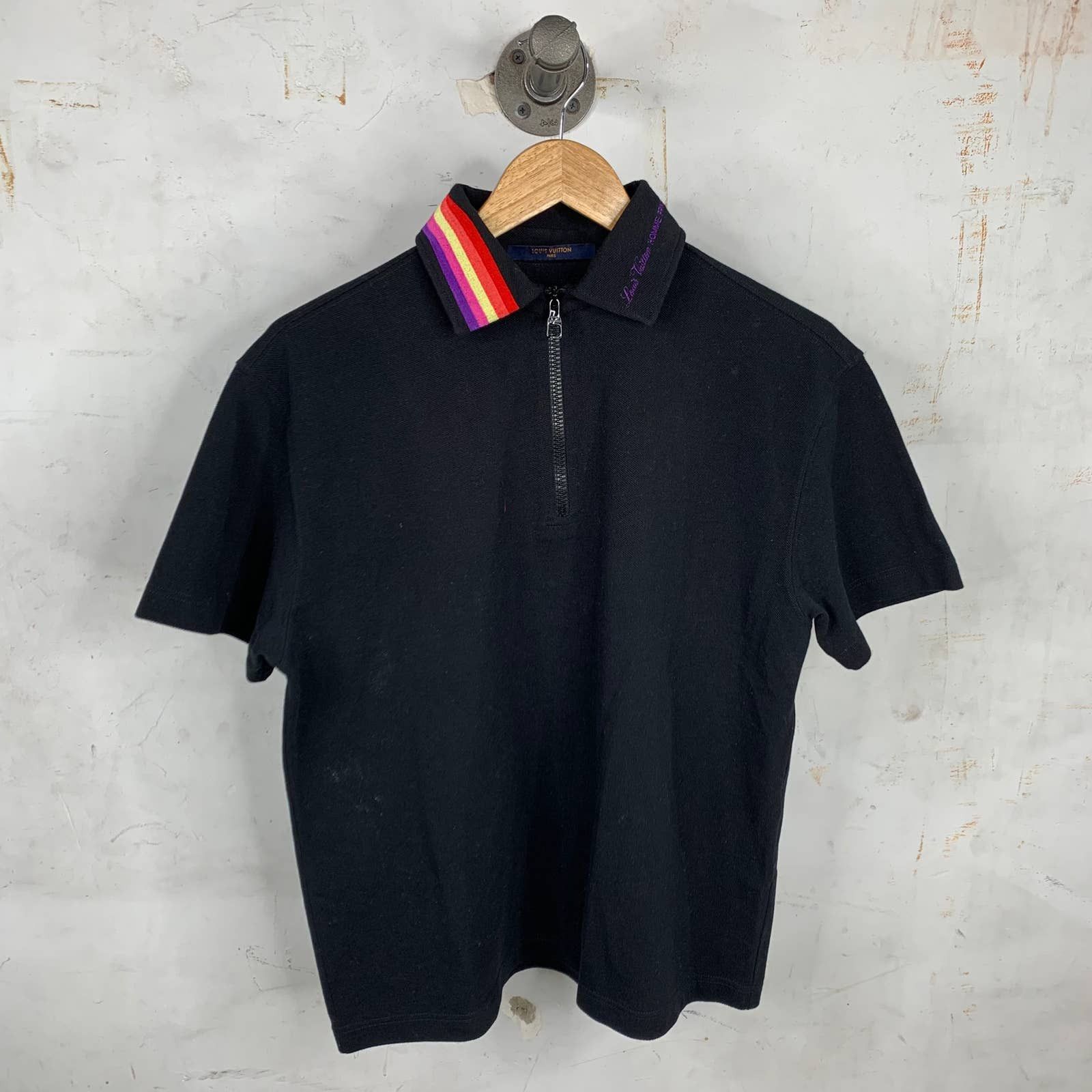 Louis Vuitton 2019 Plain Rainbow Polo Shirt - White Polos, Clothing -  LOU764720