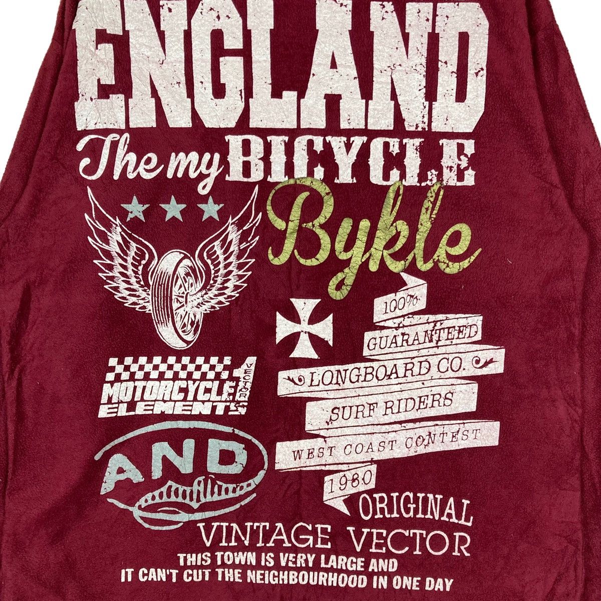 Vintage Vintage The Bykel England Pullover Jumper Fleece Sweatshirt Size US XXL / EU 58 / 5 - 7 Thumbnail