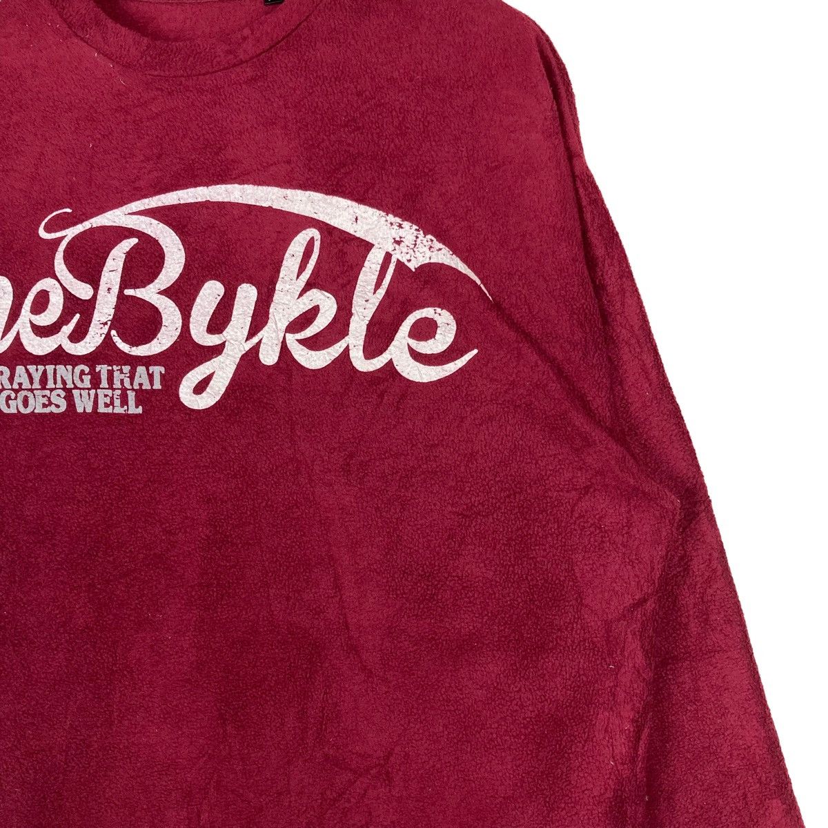 Vintage Vintage The Bykel England Pullover Jumper Fleece Sweatshirt Size US XXL / EU 58 / 5 - 5 Thumbnail