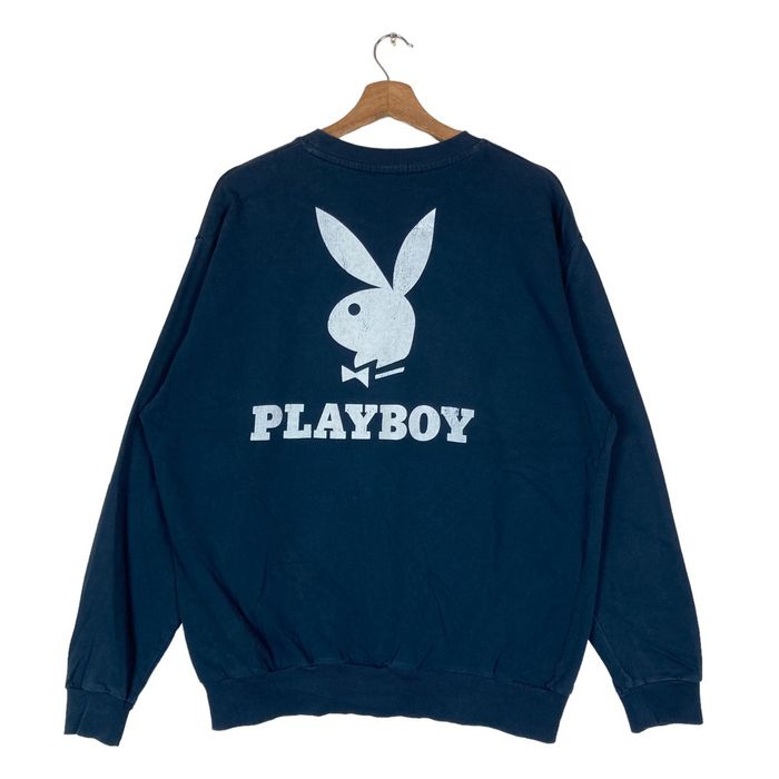 Playboy Vintage Playboy Big Logo Pullover Jumper Sweatshirt