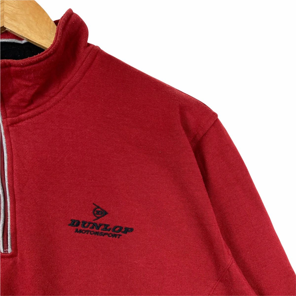 Dunlop Vintage DUNLOP MOTORSPORTS Sweatshirt Casual Jumper Size US M / EU 48-50 / 2 - 2 Thumbnail