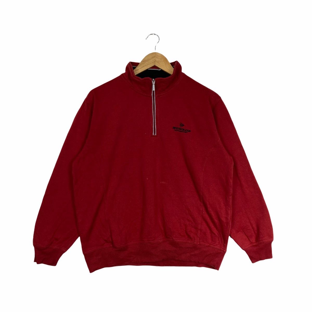 Dunlop Vintage DUNLOP MOTORSPORTS Sweatshirt Casual Jumper Size US M / EU 48-50 / 2 - 1 Thumbnail