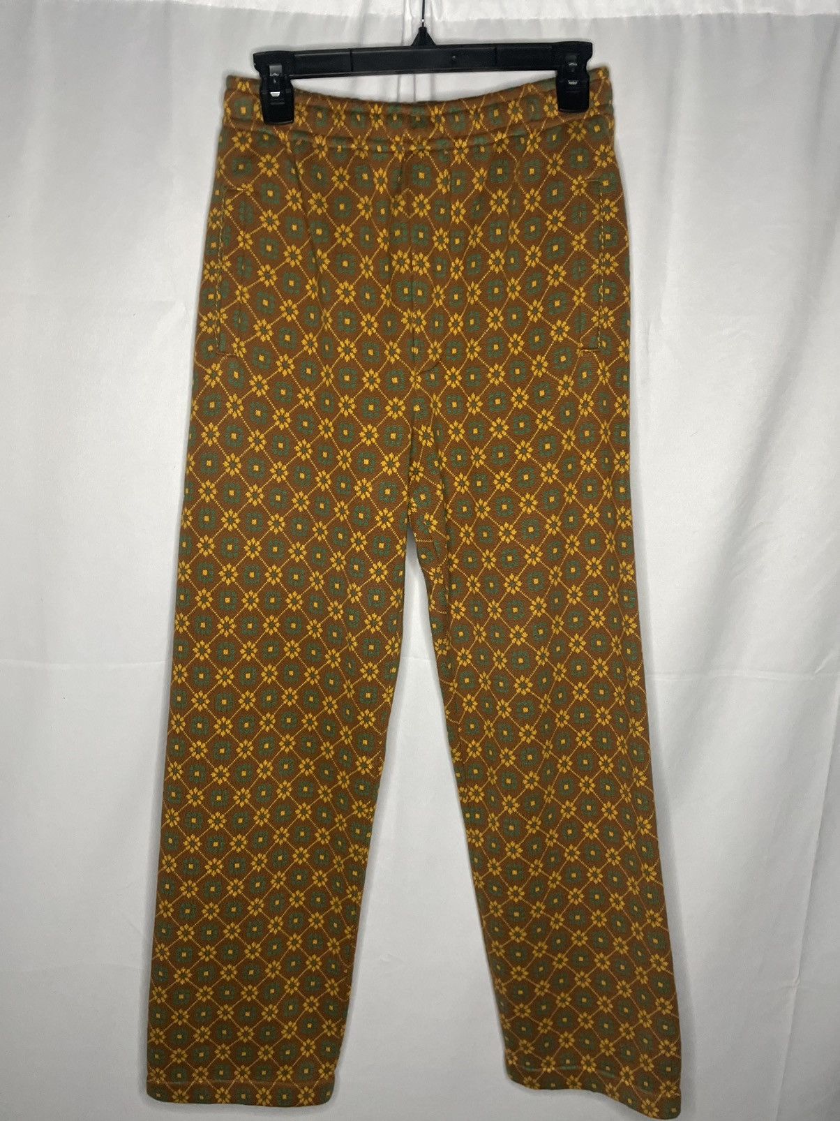 image of Bode Floral Sweatpants in Brown, Men's (Size 30)