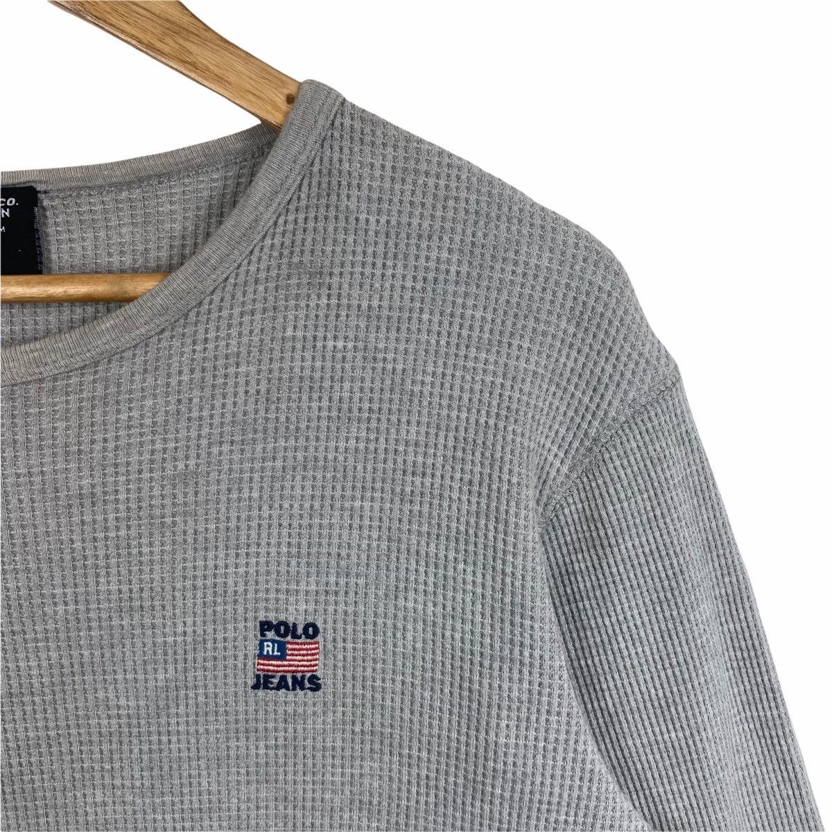 Polo Ralph Lauren Polo jeans Tshirt long sleeve hoodie Casual Jumper Pullover Size US M / EU 48-50 / 2 - 2 Thumbnail