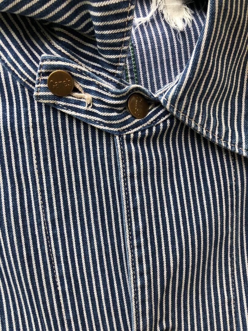 Sugar Cane Sugar Cane Hickory Striped Denim Chore Jacket Size US L / EU 52-54 / 3 - 5 Thumbnail