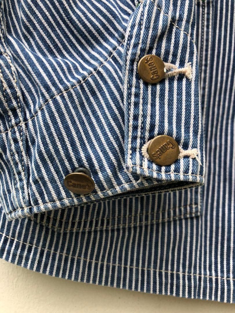 Sugar Cane Sugar Cane Hickory Striped Denim Chore Jacket Size US L / EU 52-54 / 3 - 7 Thumbnail