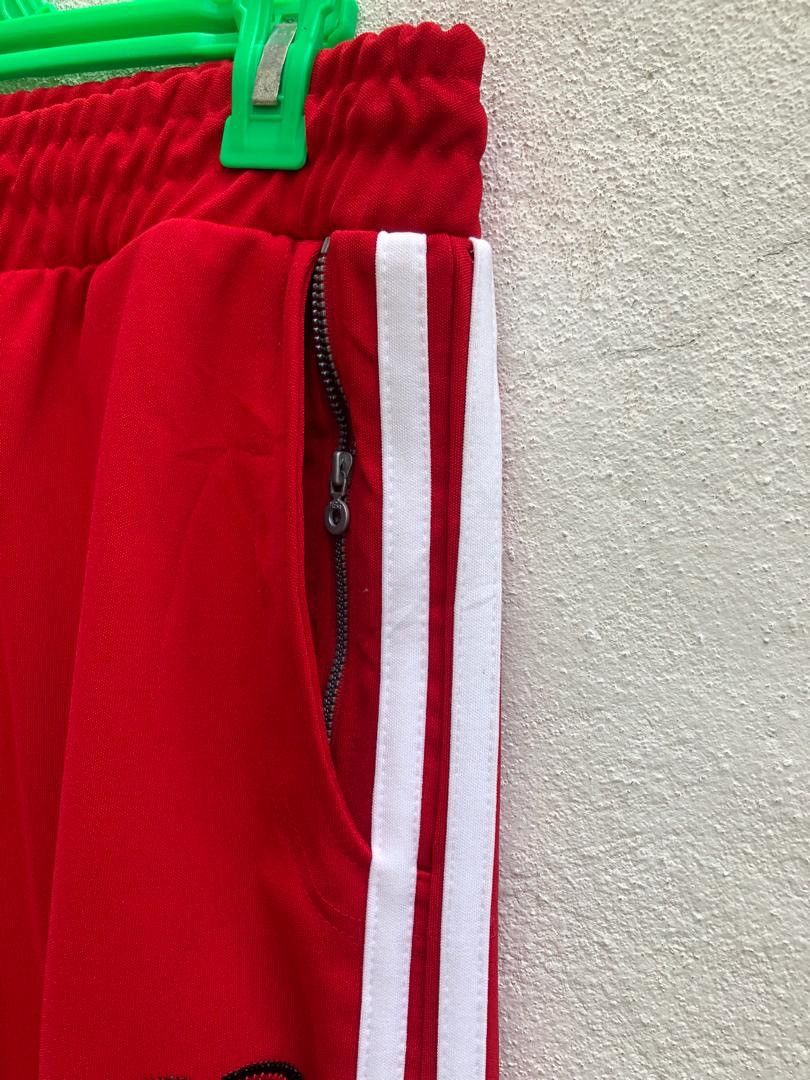 Marithe + Francois Girbaud × Vintage Vintage MFG White Striped 38 Red Trouser Track Size US 32 / EU 48 - 4 Thumbnail