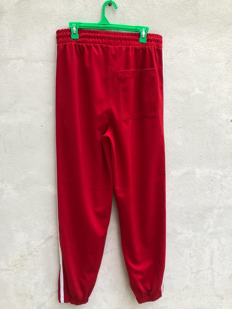 Marithe + Francois Girbaud × Vintage Vintage MFG White Striped 38 Red Trouser Track Size US 32 / EU 48 - 6 Thumbnail