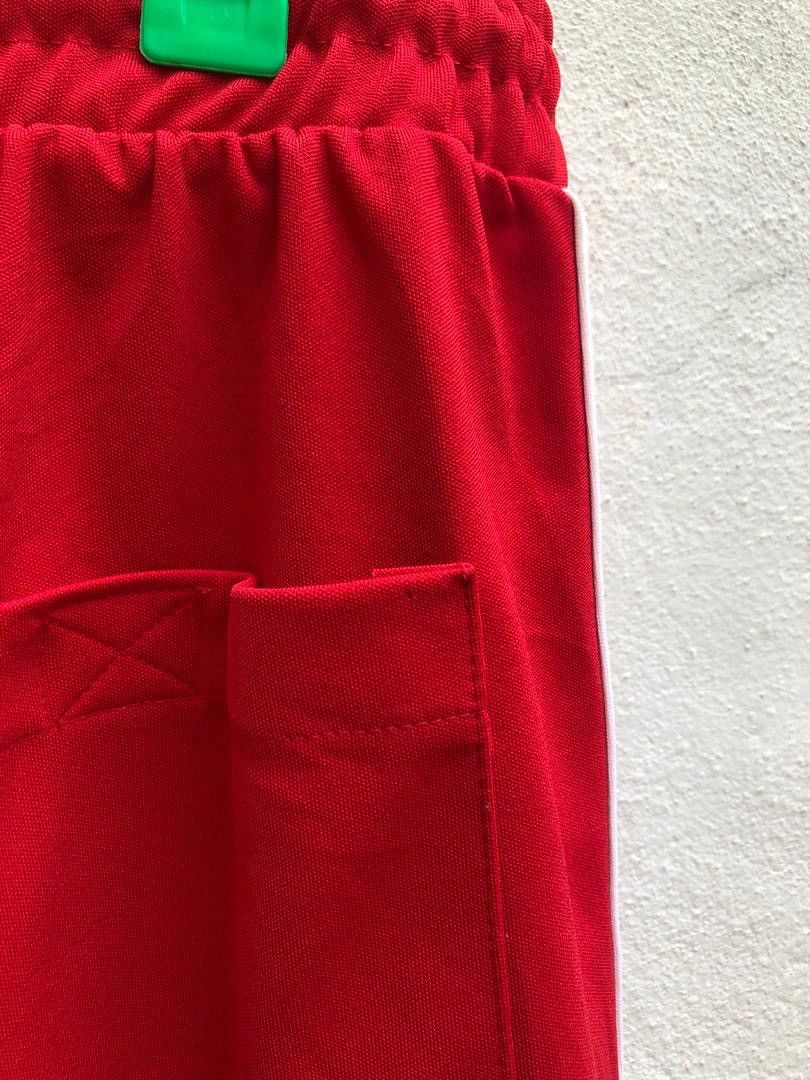 Marithe + Francois Girbaud × Vintage Vintage MFG White Striped 38 Red Trouser Track Size US 32 / EU 48 - 7 Thumbnail