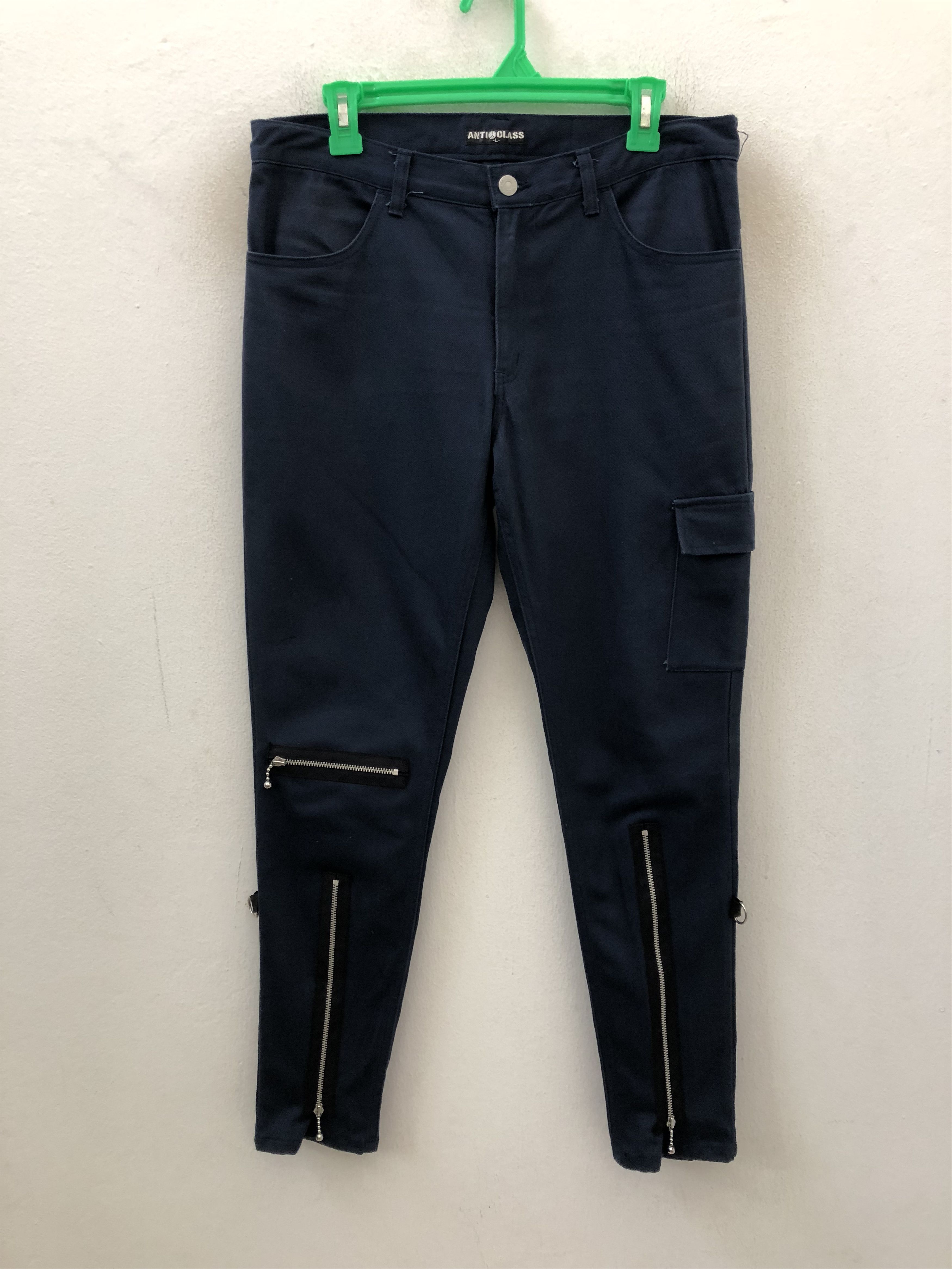 Japanese Brand × Seditionaries Anti Class Old Blood Japan Zipper Punk Bondage Cargo Size US 31 - 1 Thumbnail