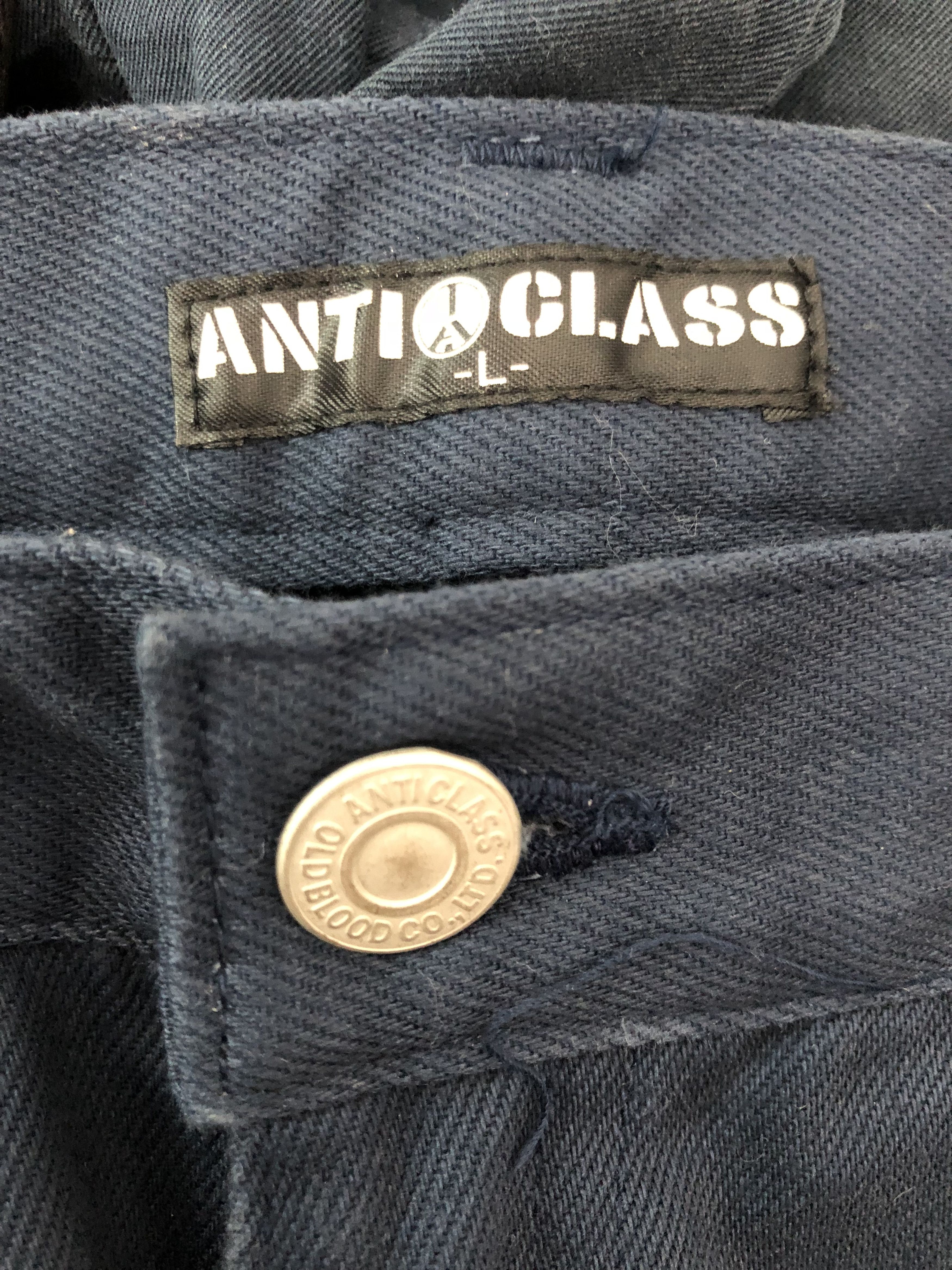 Japanese Brand × Seditionaries Anti Class Old Blood Japan Zipper Punk Bondage Cargo Size US 31 - 12 Thumbnail