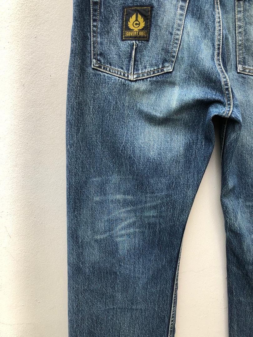 Blackmeans × Japanese Brand × Vintage Vintage Covert Org Japan Redline Selvedge Denim Wide Leg Size US 34 / EU 50 - 16 Thumbnail