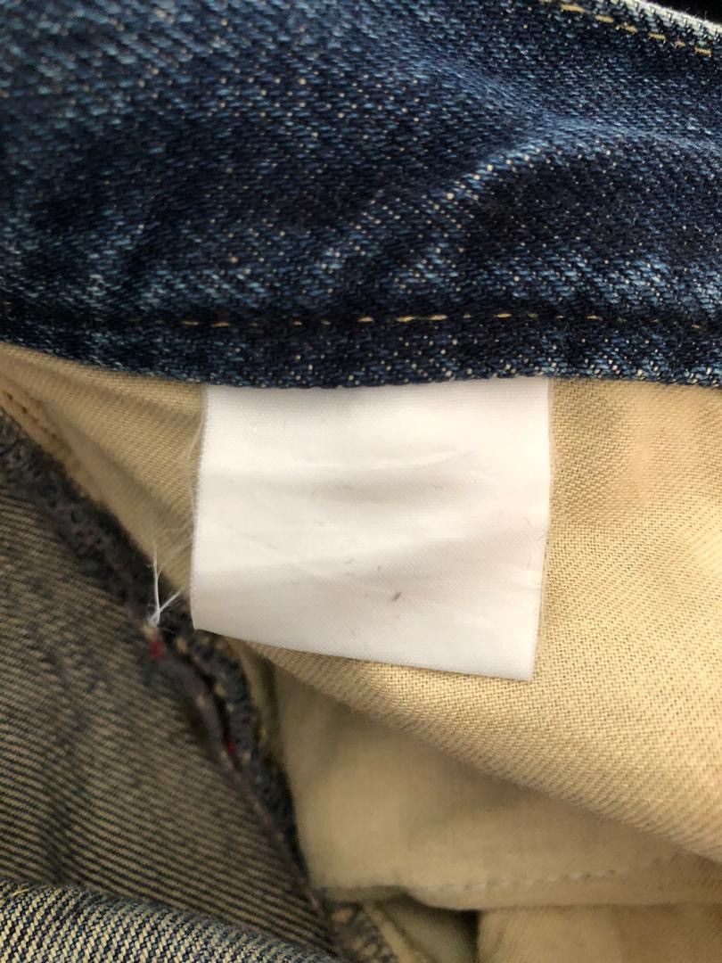 Blackmeans × Japanese Brand × Vintage Vintage Covert Org Japan Redline Selvedge Denim Wide Leg Size US 34 / EU 50 - 20 Thumbnail