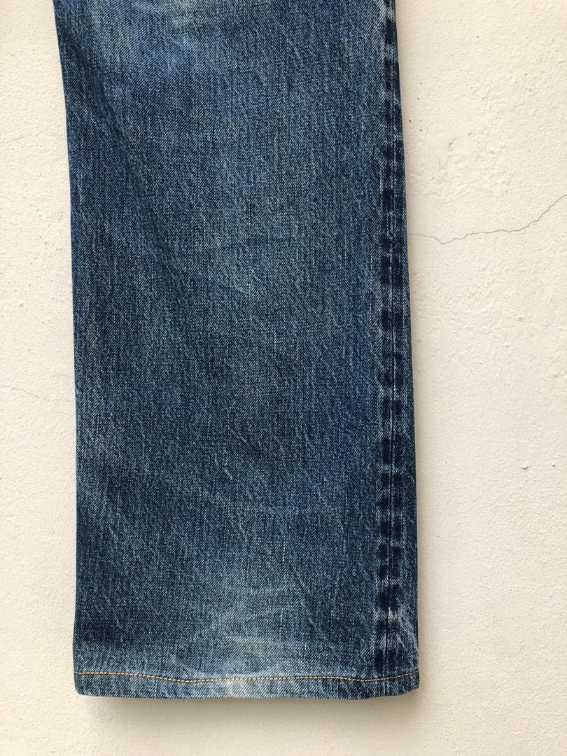 Blackmeans × Japanese Brand × Vintage Vintage Covert Org Japan Redline Selvedge Denim Wide Leg Size US 34 / EU 50 - 19 Thumbnail