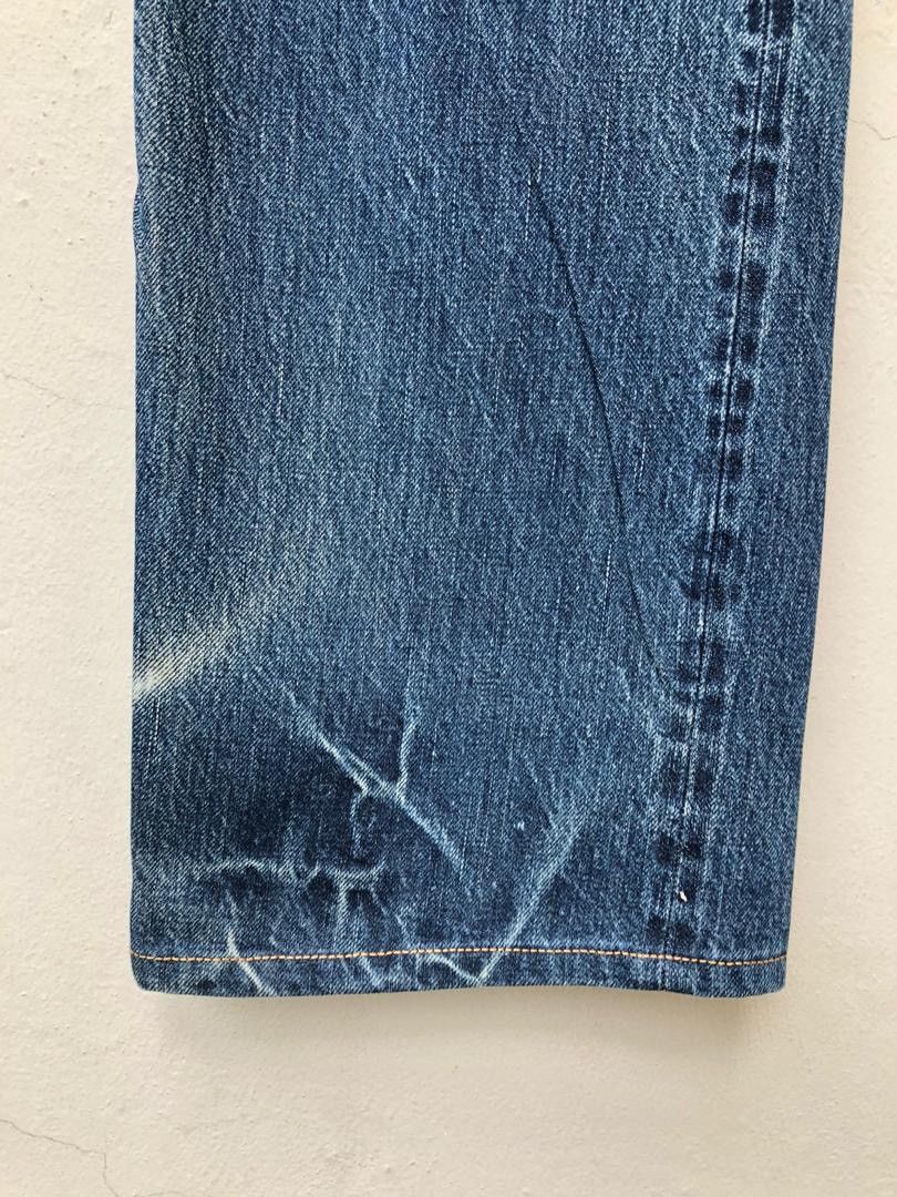 Blackmeans × Japanese Brand × Vintage Vintage Covert Org Japan Redline Selvedge Denim Wide Leg Size US 34 / EU 50 - 10 Thumbnail