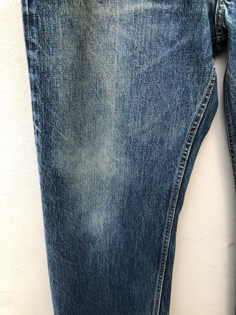 Blackmeans × Japanese Brand × Vintage Vintage Covert Org Japan Redline Selvedge Denim Wide Leg Size US 34 / EU 50 - 6 Thumbnail