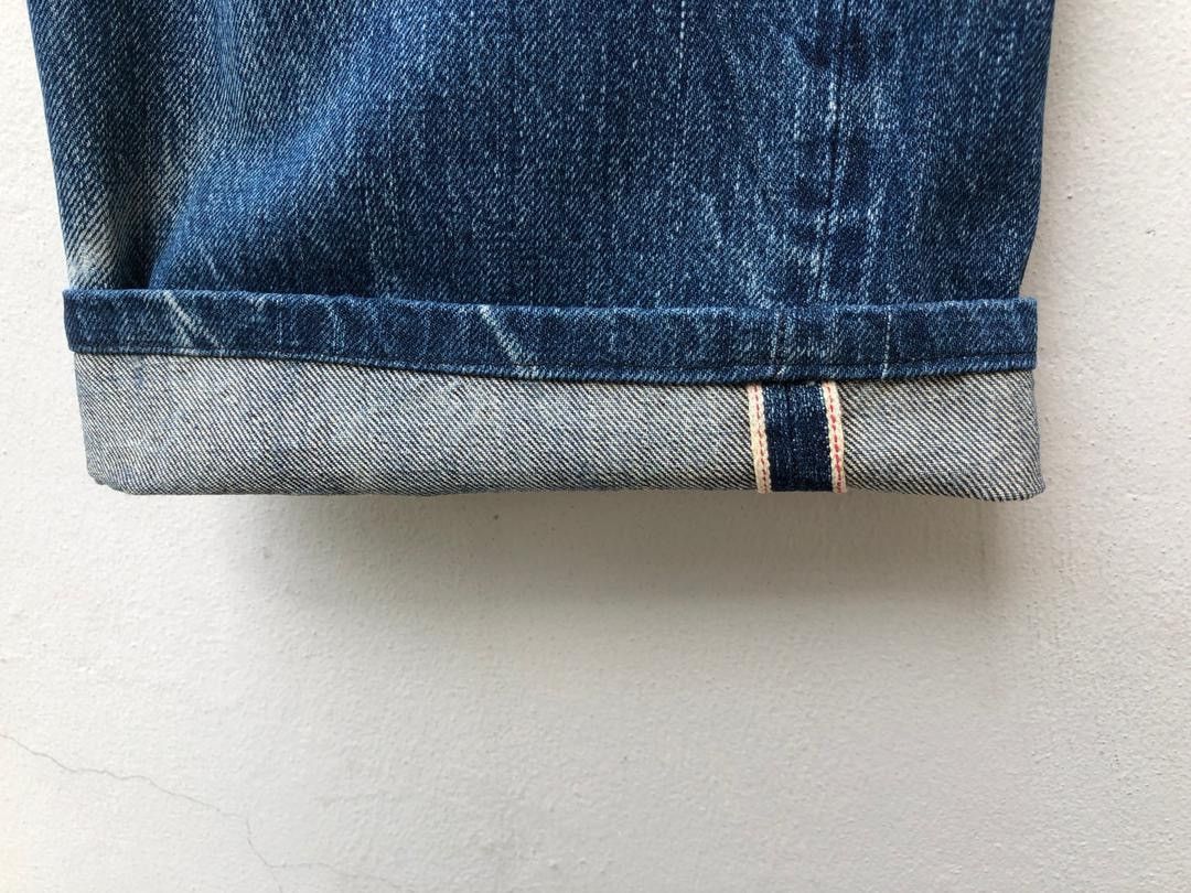 Blackmeans × Japanese Brand × Vintage Vintage Covert Org Japan Redline Selvedge Denim Wide Leg Size US 34 / EU 50 - 11 Thumbnail