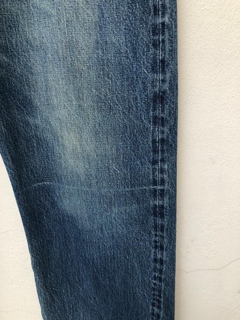 Blackmeans × Japanese Brand × Vintage Vintage Covert Org Japan Redline Selvedge Denim Wide Leg Size US 34 / EU 50 - 9 Thumbnail