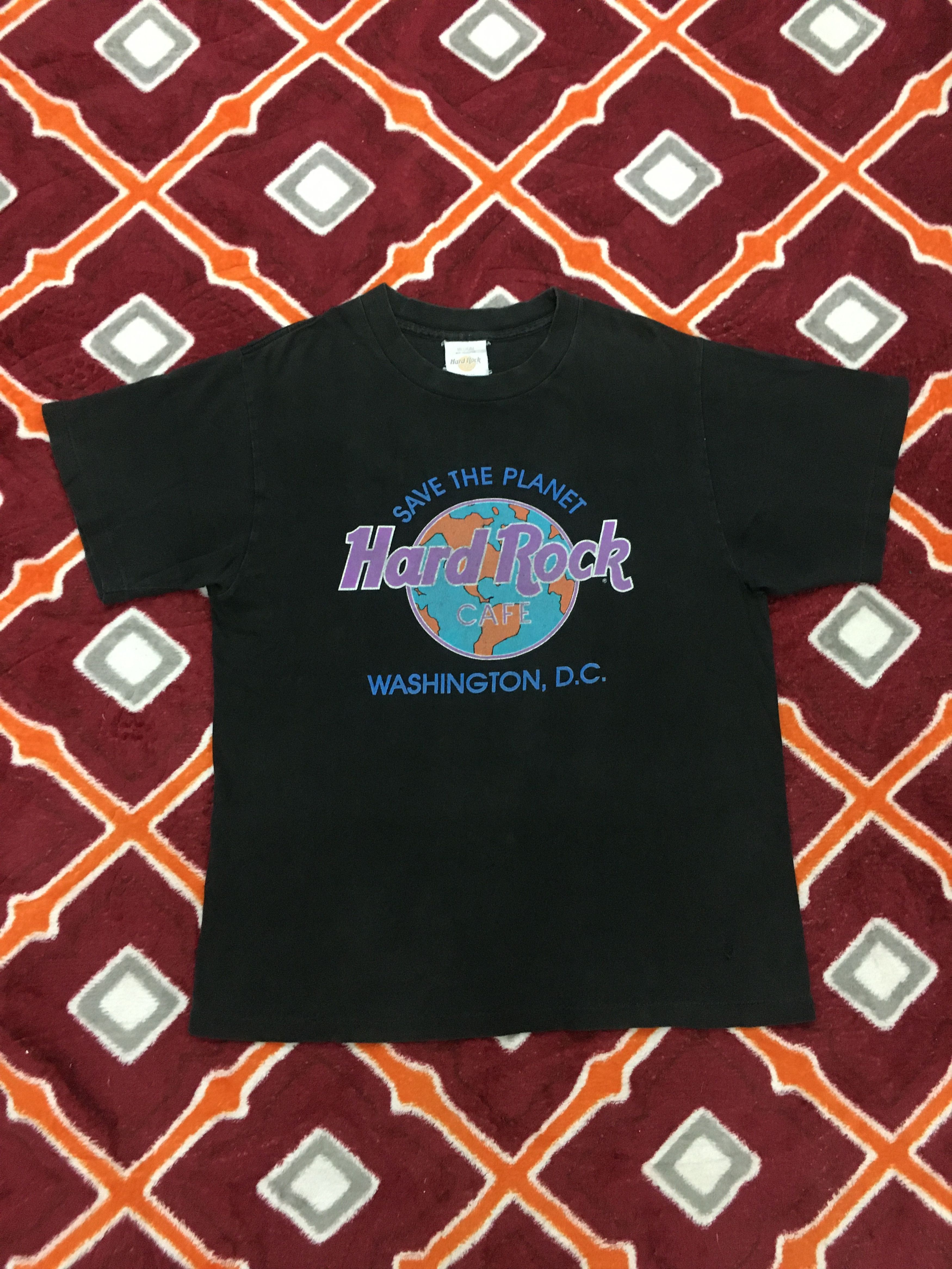 Hard Rock Cafe × Vintage Hard Rock Cafe Washington DC Vintage T shirt Size US M / EU 48-50 / 2 - 2 Thumbnail