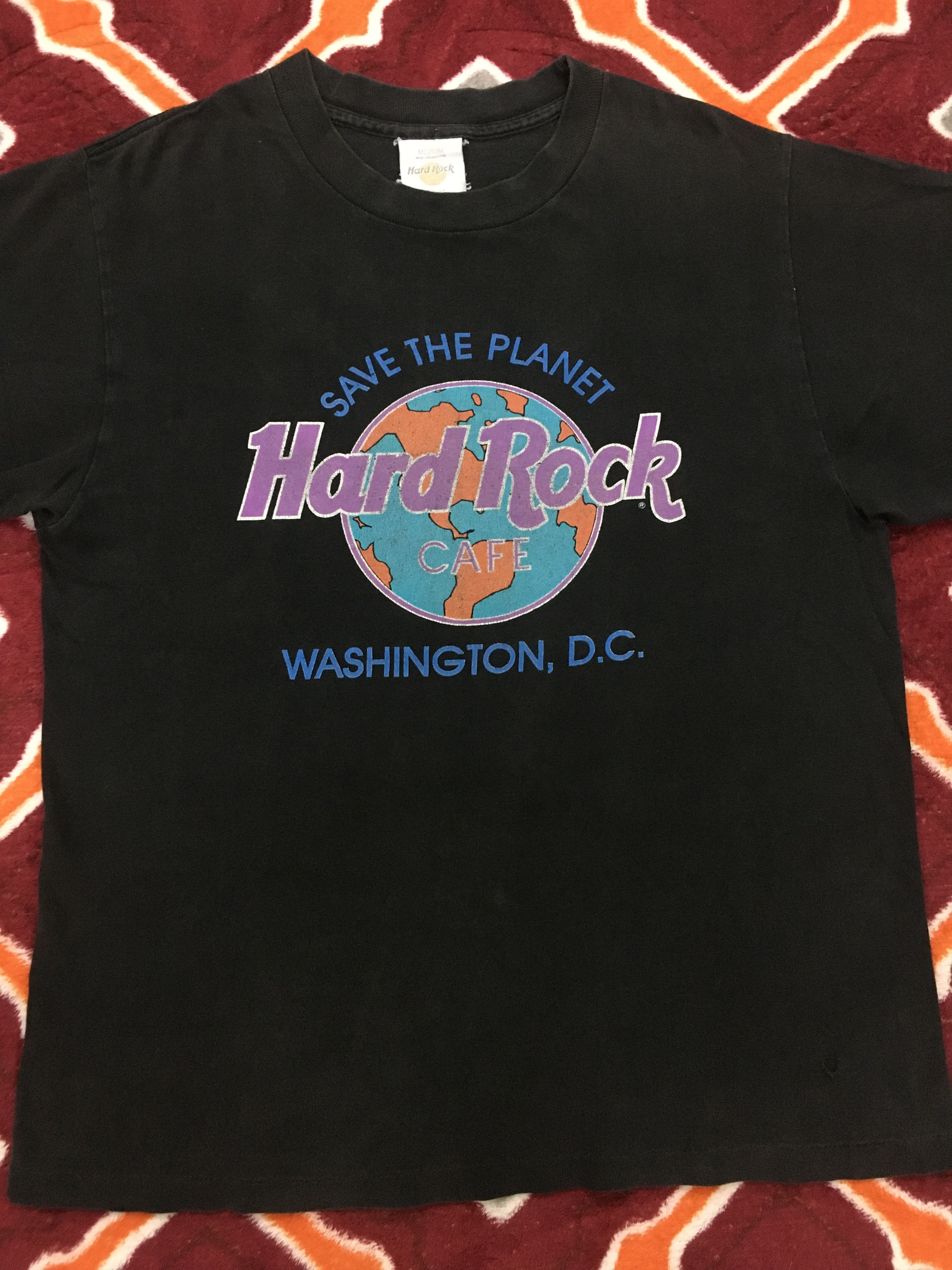 Hard Rock Cafe × Vintage Hard Rock Cafe Washington DC Vintage T shirt Size US M / EU 48-50 / 2 - 3 Thumbnail