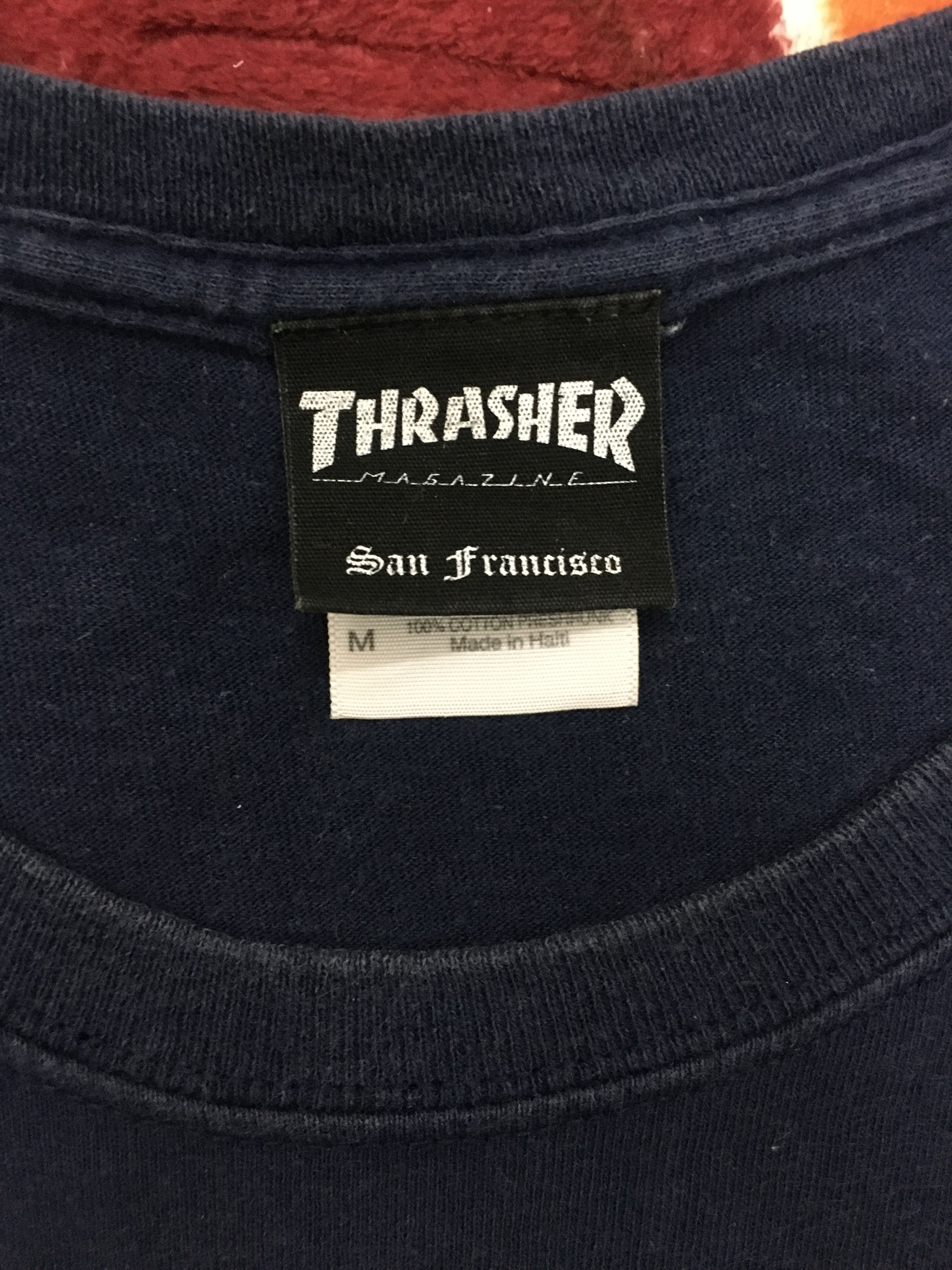 Thrasher Thrasher Skateboard Magazine T Shirt Size US M / EU 48-50 / 2 - 4 Thumbnail