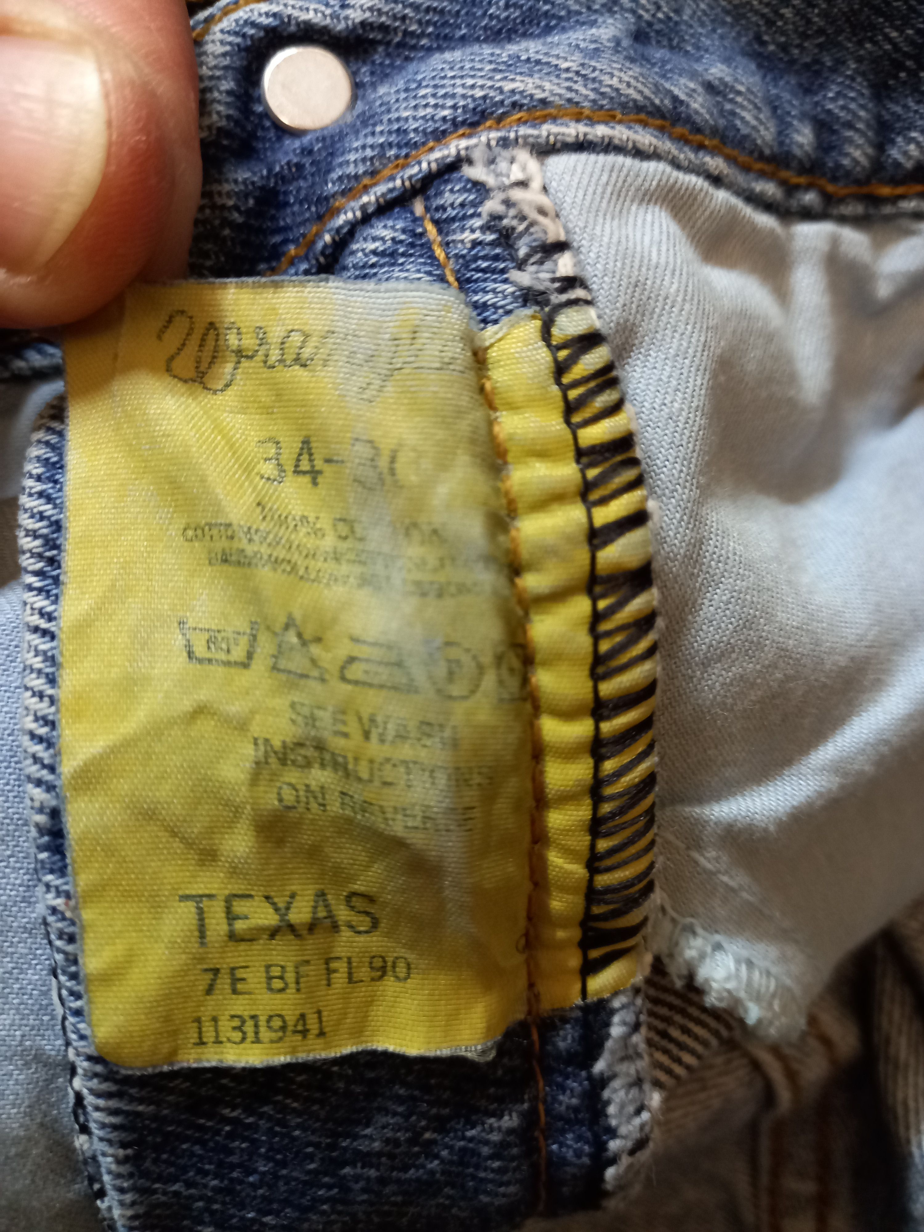 Wrangler Wrangler Men Jeans size 34/30 Size US 34 / EU 50 - 8 Thumbnail