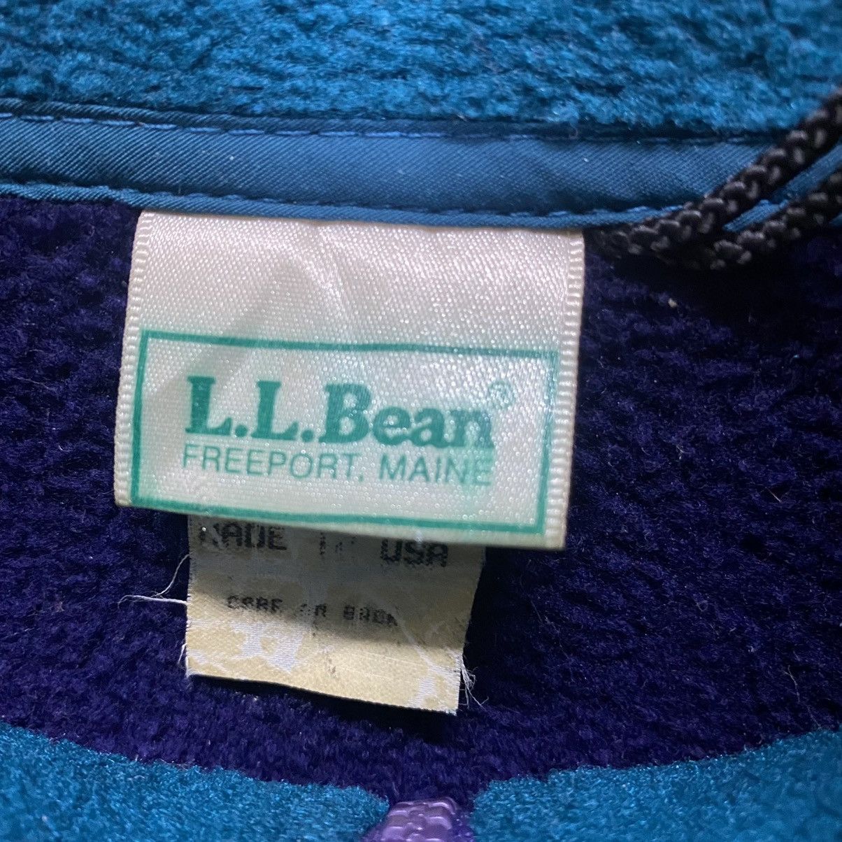L.L. Bean L.L Bean vintage half zipper fleece Size US L / EU 52-54 / 3 - 8 Thumbnail