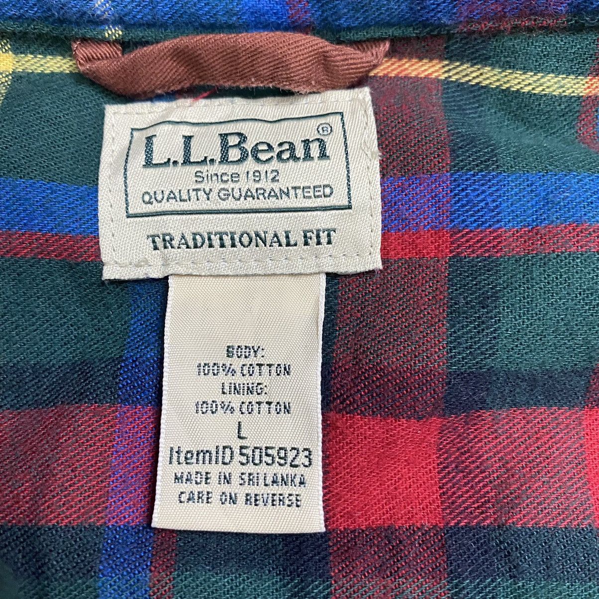 L.L. Bean L.L. Bean shirt tartan insider Size US L / EU 52-54 / 3 - 14 Thumbnail