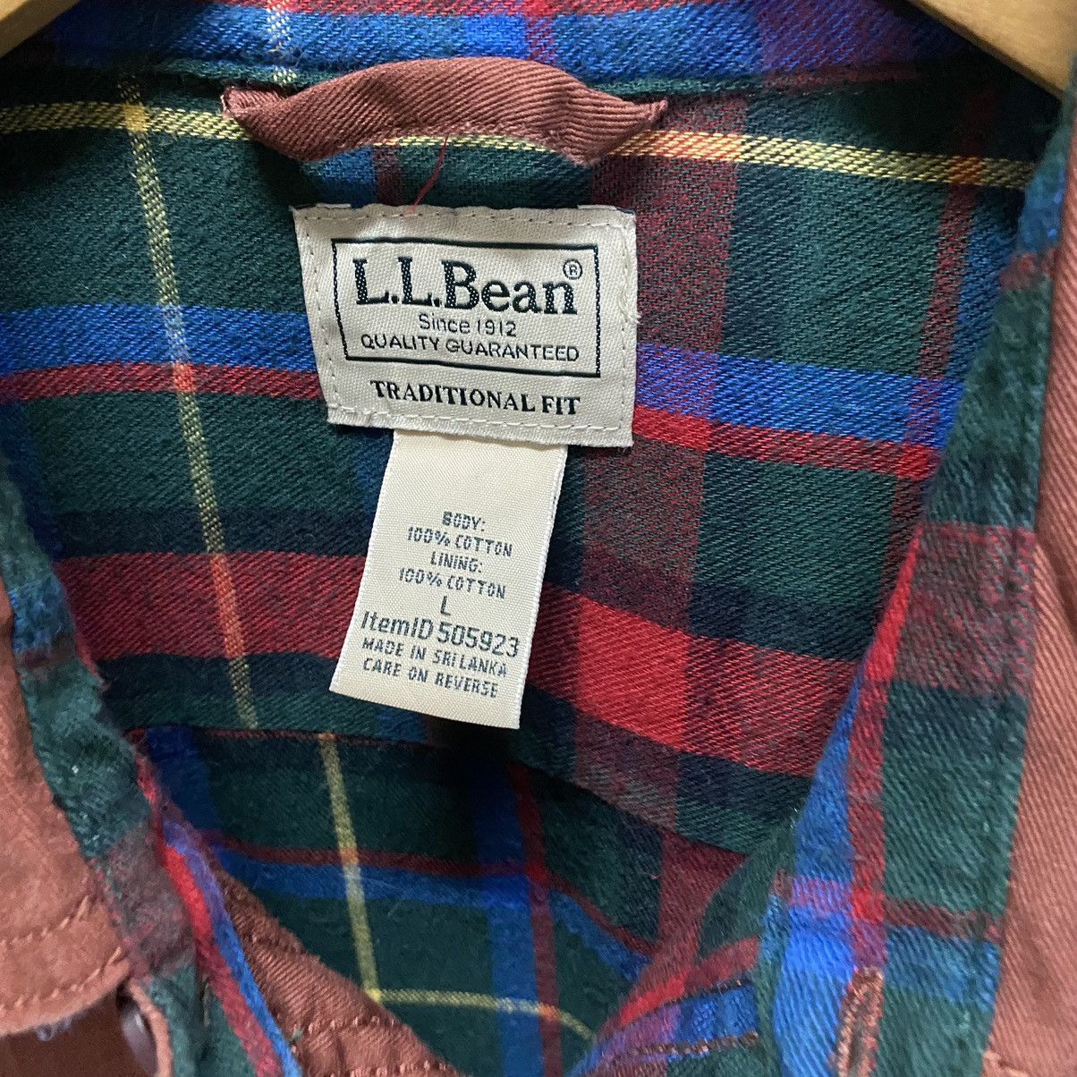L.L. Bean L.L. Bean shirt tartan insider Size US L / EU 52-54 / 3 - 9 Thumbnail
