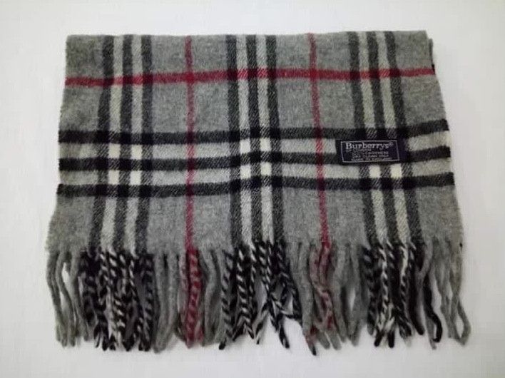 Burberry Burberry Scarf Muffler Bandana Nova Check 100% Cashmere Size ONE SIZE - 4 Thumbnail