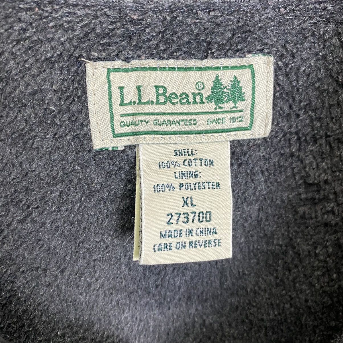 Flannel L.L. Bean red tartan flannel liner fleece Size US XL / EU 56 / 4 - 8 Thumbnail