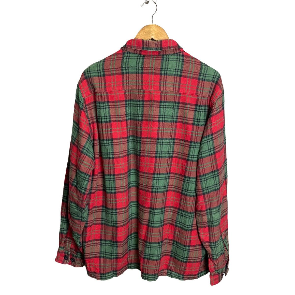 Flannel L.L. Bean red tartan flannel liner fleece Size US XL / EU 56 / 4 - 4 Thumbnail