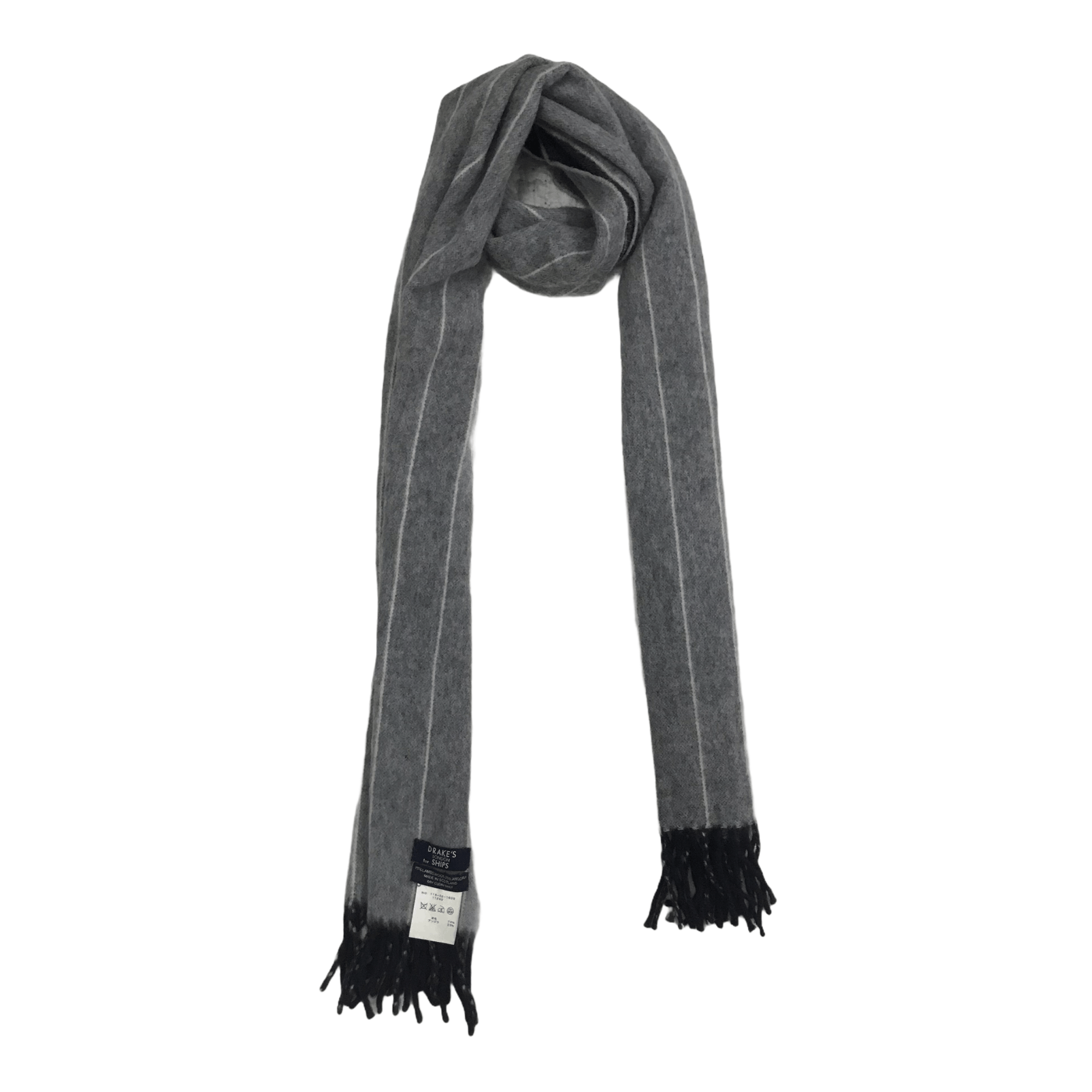 Aime Leon Dore × Drake's ALD x Drake's Fair Isle Scarf