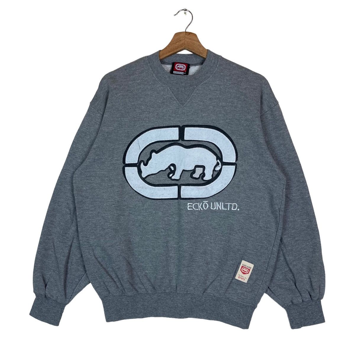 Vintage Ecko Function UNLTD Big Logo Pullover Jumper