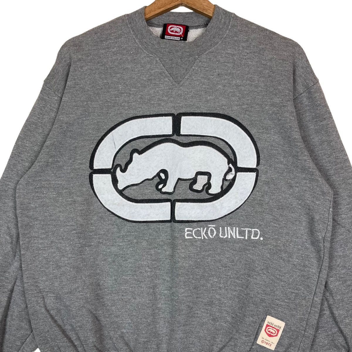 Ecko Unltd. Vintage Ecko Function UNLTD Big Logo Pullover Jumper Size US M / EU 48-50 / 2 - 2 Thumbnail