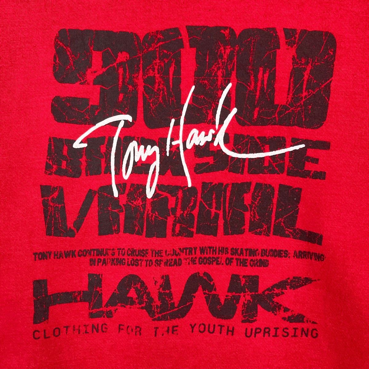 Tony Hawk Vintage Tony Hawk Skateboarding Spell Out Pullover Jumper Size US L / EU 52-54 / 3 - 3 Thumbnail