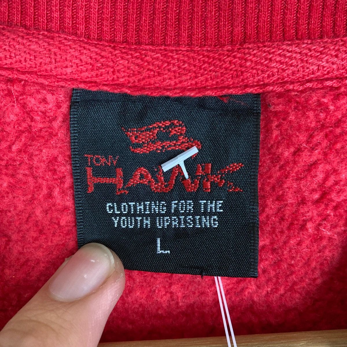 Tony Hawk Vintage Tony Hawk Skateboarding Spell Out Pullover Jumper Size US L / EU 52-54 / 3 - 7 Thumbnail