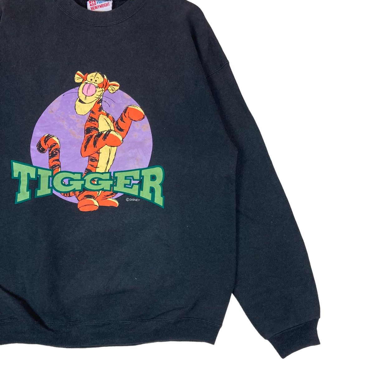 Disney Vintage Hanes Heavyweight Disney Tigger Cartoon Character Size US L / EU 52-54 / 3 - 4 Thumbnail