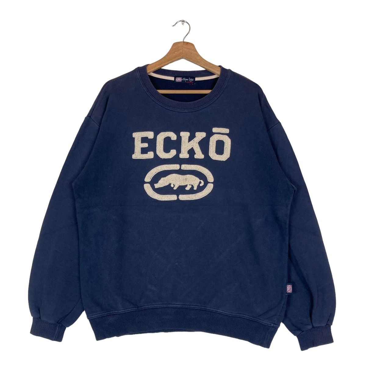 Ecko Unltd. Vintage Ecko Function UNLTD Spell Out Pullover Jumper Size US L / EU 52-54 / 3 - 1 Thumbnail