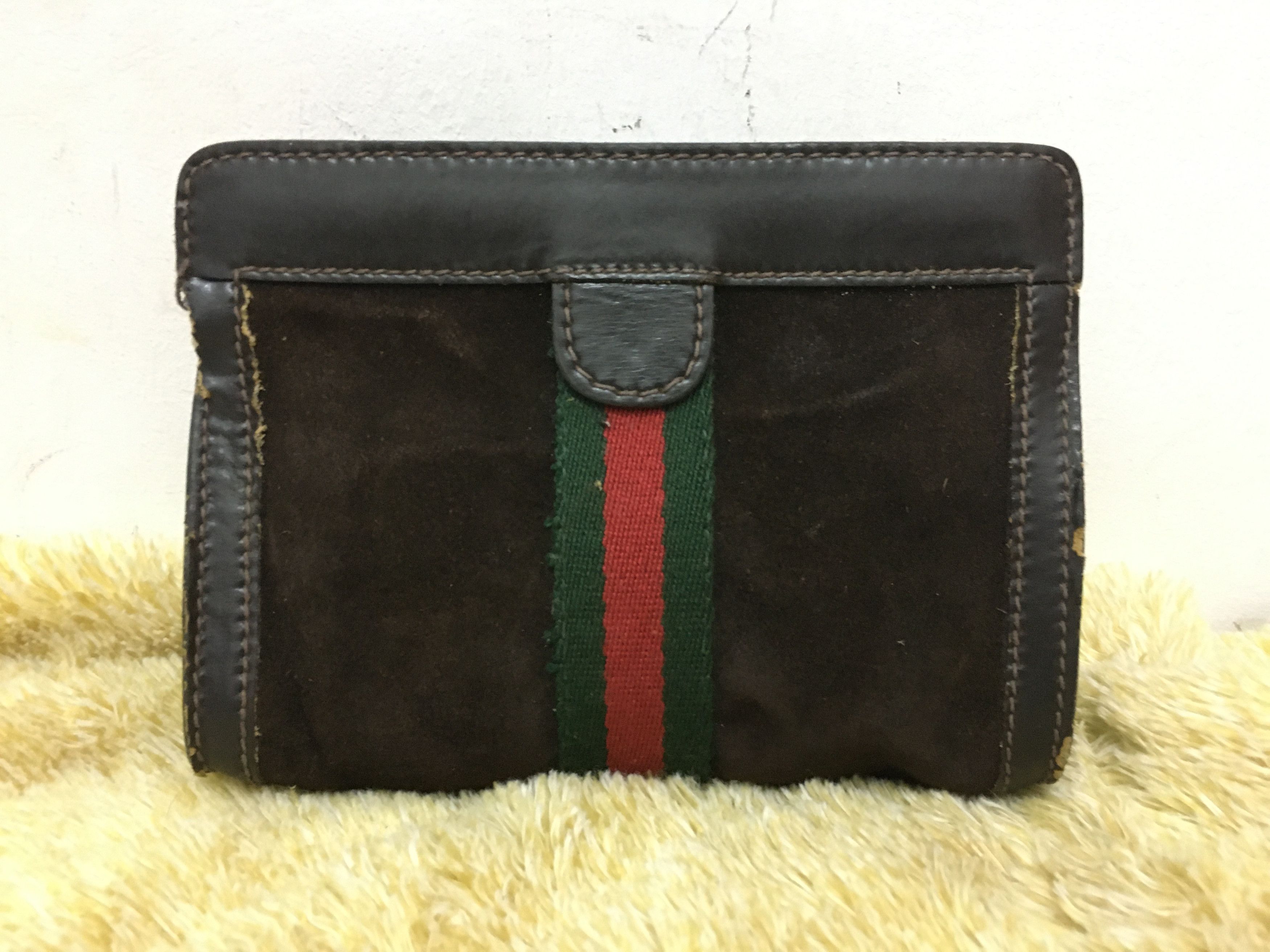 Gucci Auth Gucci GG Vintage Parfums Clutch Bag Size ONE SIZE - 1 Thumbnail