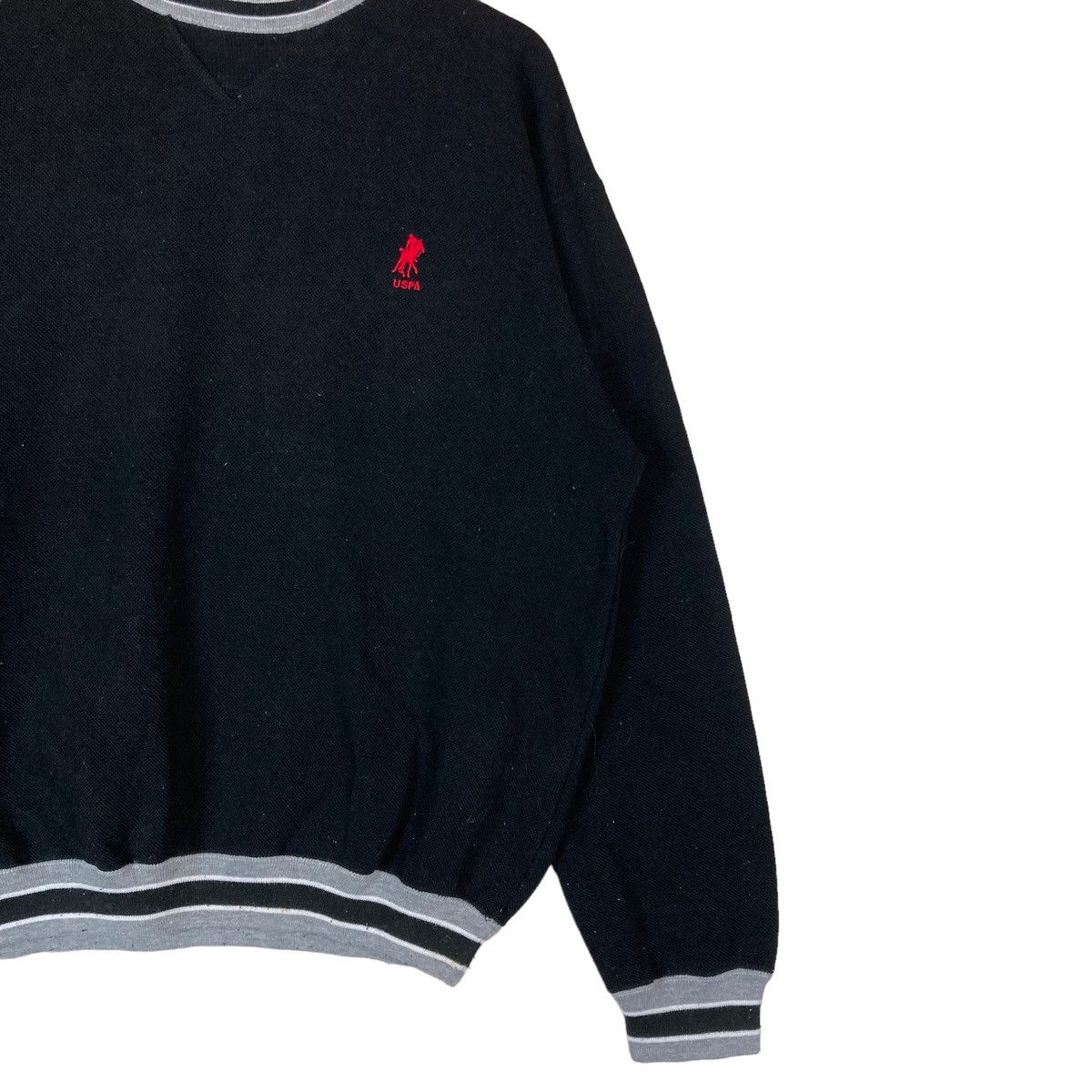 U.S. Polo Assn. Vintage U.S. Polo Association Small Logo Ringer Pullover Size US L / EU 52-54 / 3 - 4 Thumbnail