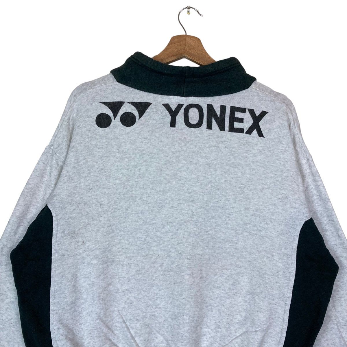 Japanese Brand Vintage Yonex Badminton Two Tone Pullover Jumper Sweatshirt Size US L / EU 52-54 / 3 - 6 Thumbnail