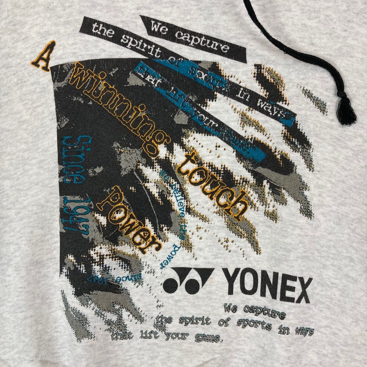 Japanese Brand Vintage Yonex Badminton Two Tone Pullover Jumper Sweatshirt Size US L / EU 52-54 / 3 - 3 Thumbnail