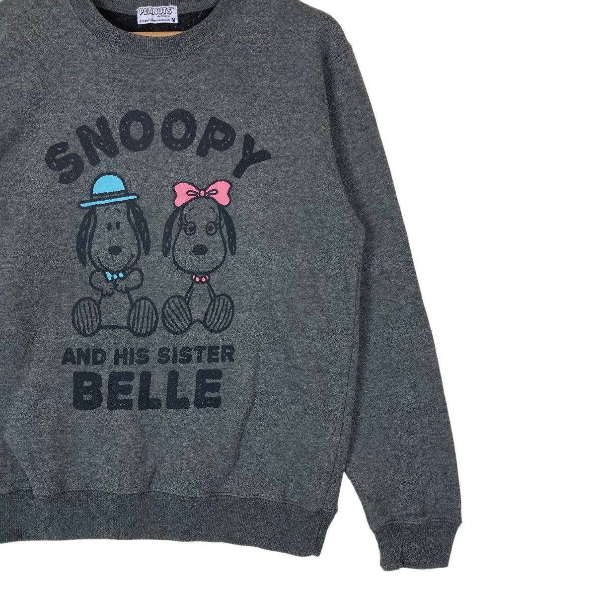 Peanuts Vintage Peanuts by Scholz Spell Out Pullover Jumper Size US M / EU 48-50 / 2 - 4 Thumbnail