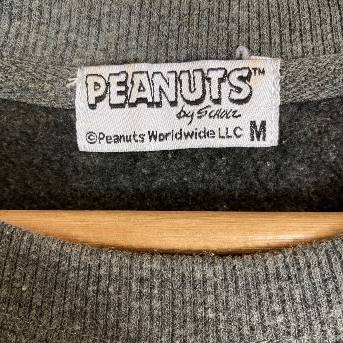 Peanuts Vintage Peanuts by Scholz Spell Out Pullover Jumper Size US M / EU 48-50 / 2 - 8 Thumbnail