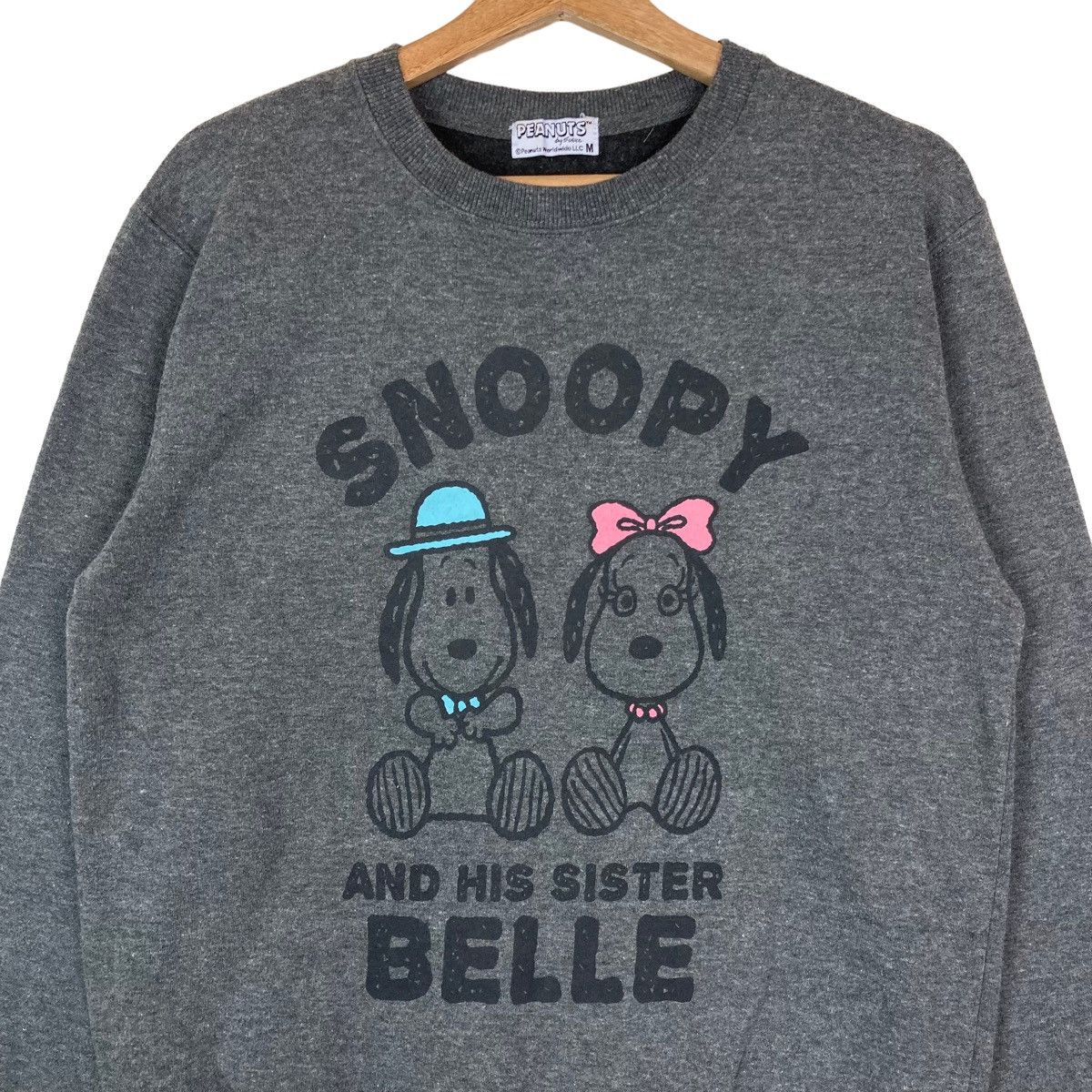 Peanuts Vintage Peanuts by Scholz Spell Out Pullover Jumper Size US M / EU 48-50 / 2 - 2 Thumbnail